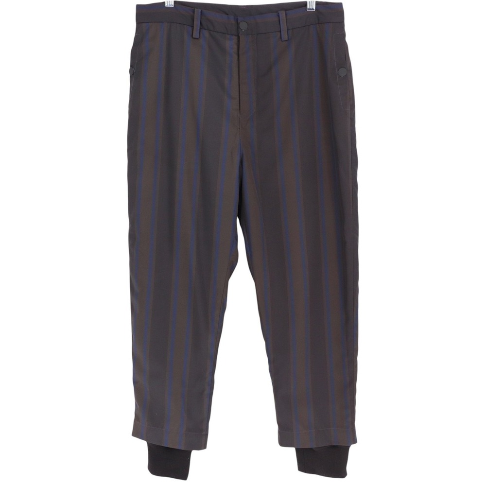 Opening Ceremony x Jordan Striped Woven Pants Mens Size 32 Gray Blue Athletic